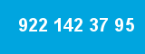 922 142 37 95 922 142 37 95